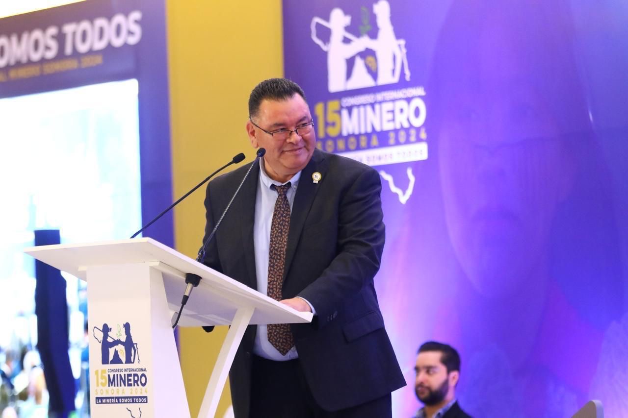 Inaugura Gobernador Alfonso Durazo el 15 Congreso Internacional Minero Sonora 2024