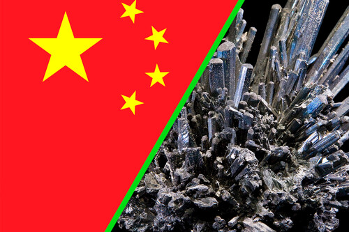 Prohibición china de exportaciones de minerales críticos disparará el precio del antimonio a máximos