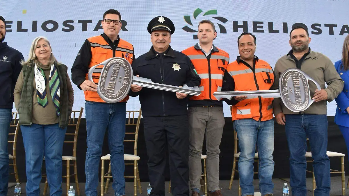 Minera Heliostar dona dos patrullas a la SSP